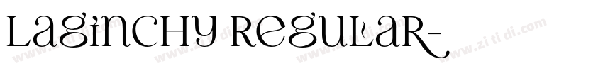 Laginchy Regular字体转换